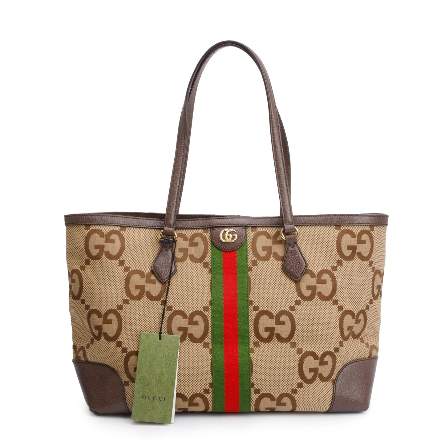 Gucci Jumbo GG Web Medium Ophidia Tote