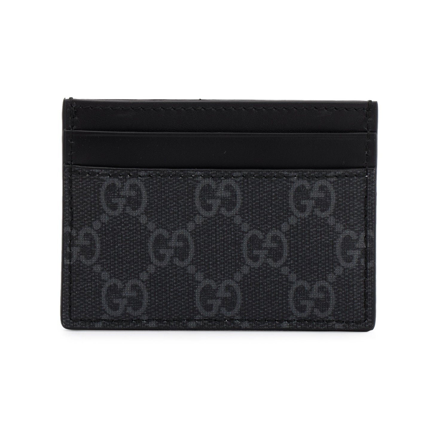 Gucci Kingsnake Print GG Supreme Card Holder