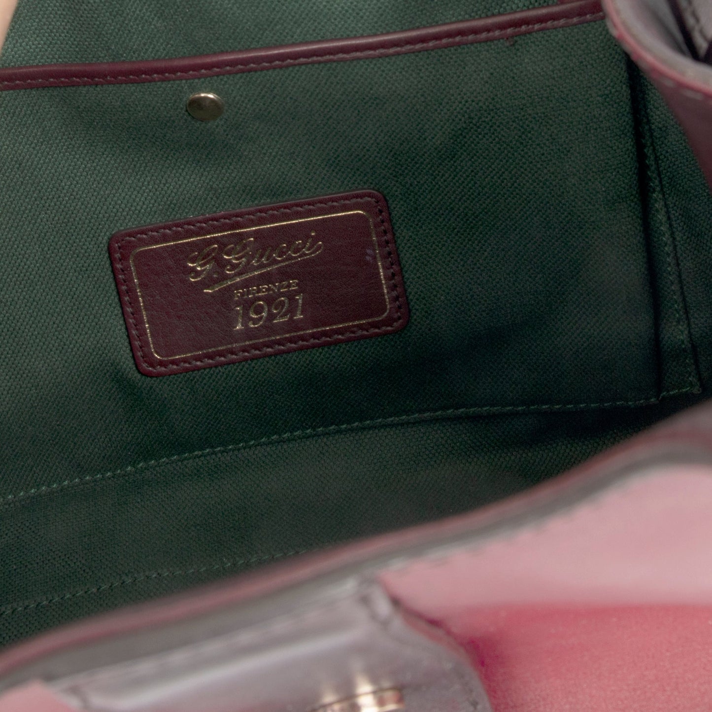 Gucci Large 1921 Stirrup Top Handle Bag