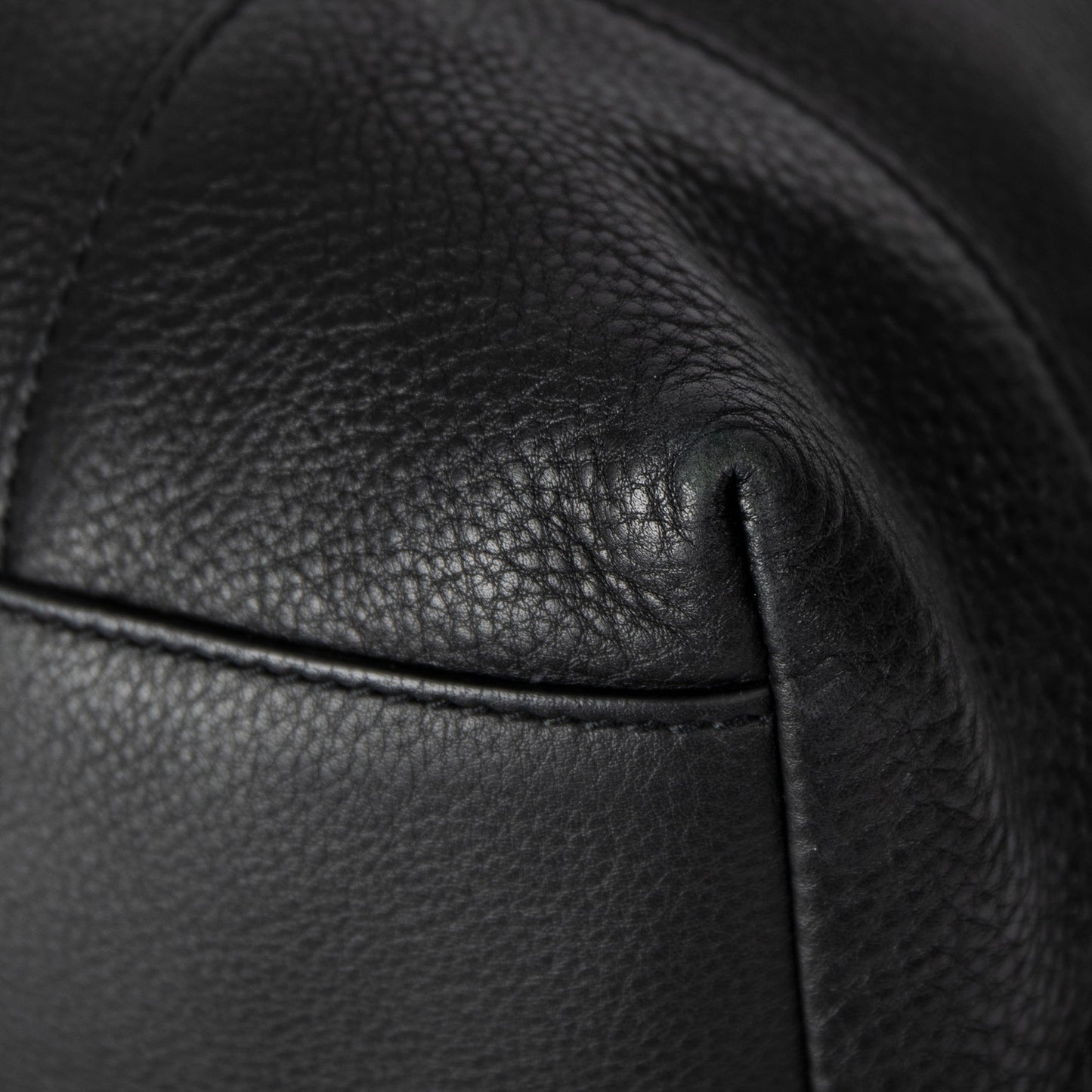 Gucci Large Black Leather Marrakech Tote
