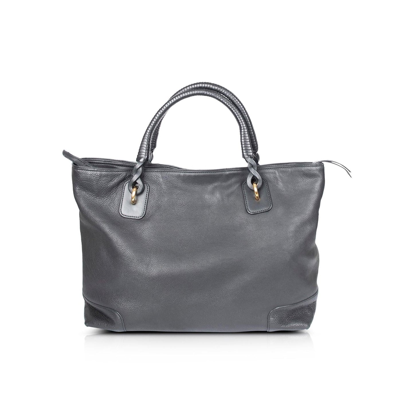 Gucci Large Black Leather Marrakech Tote