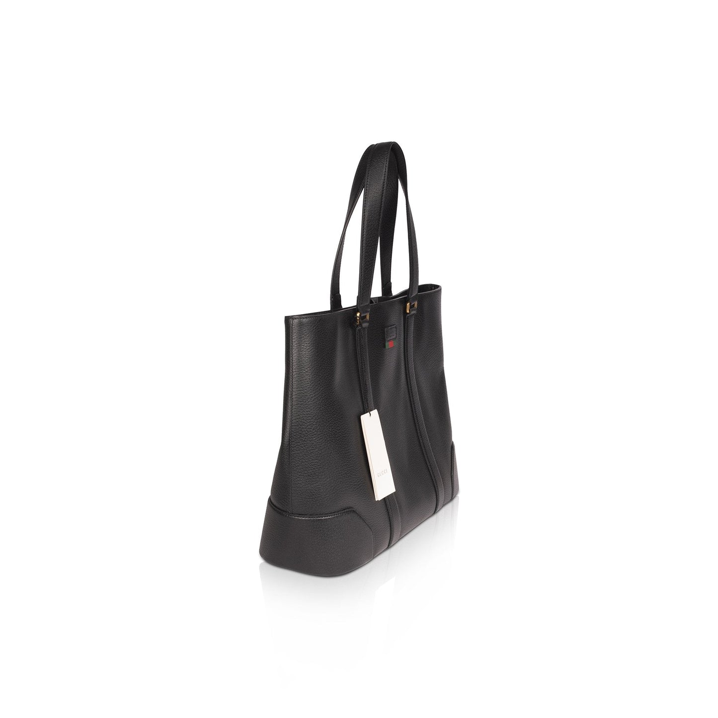 Gucci Large Black Leather Tote