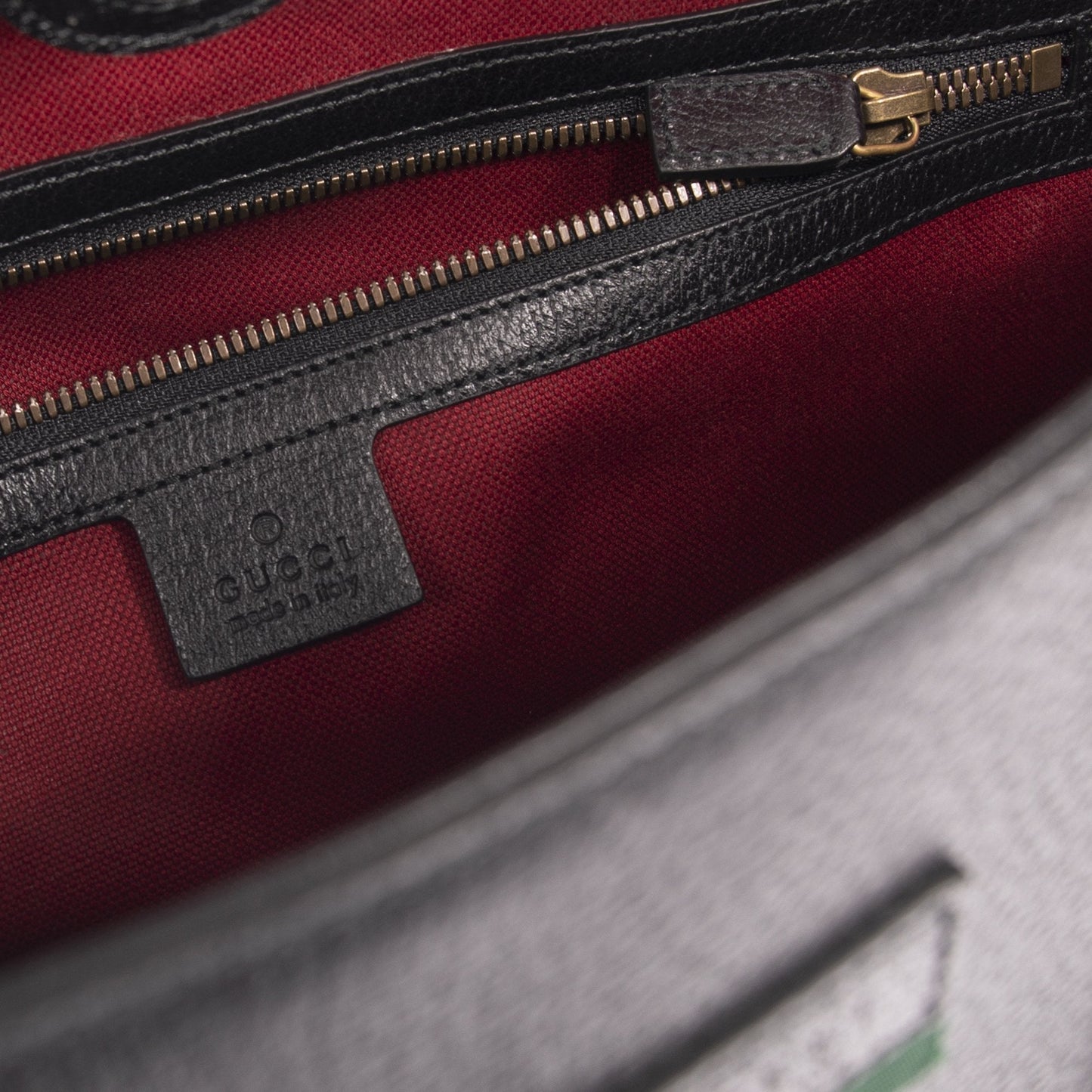 Gucci Large Black Leather Tote
