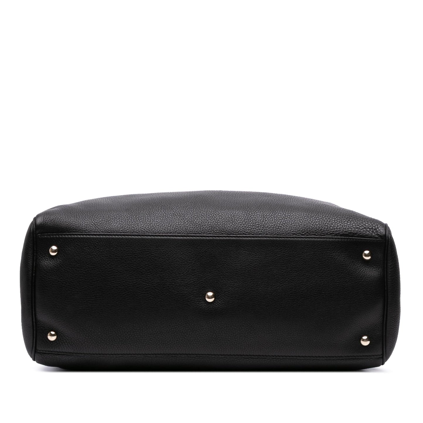Gucci Large Calfskin Bamboo Shopper Satchel
