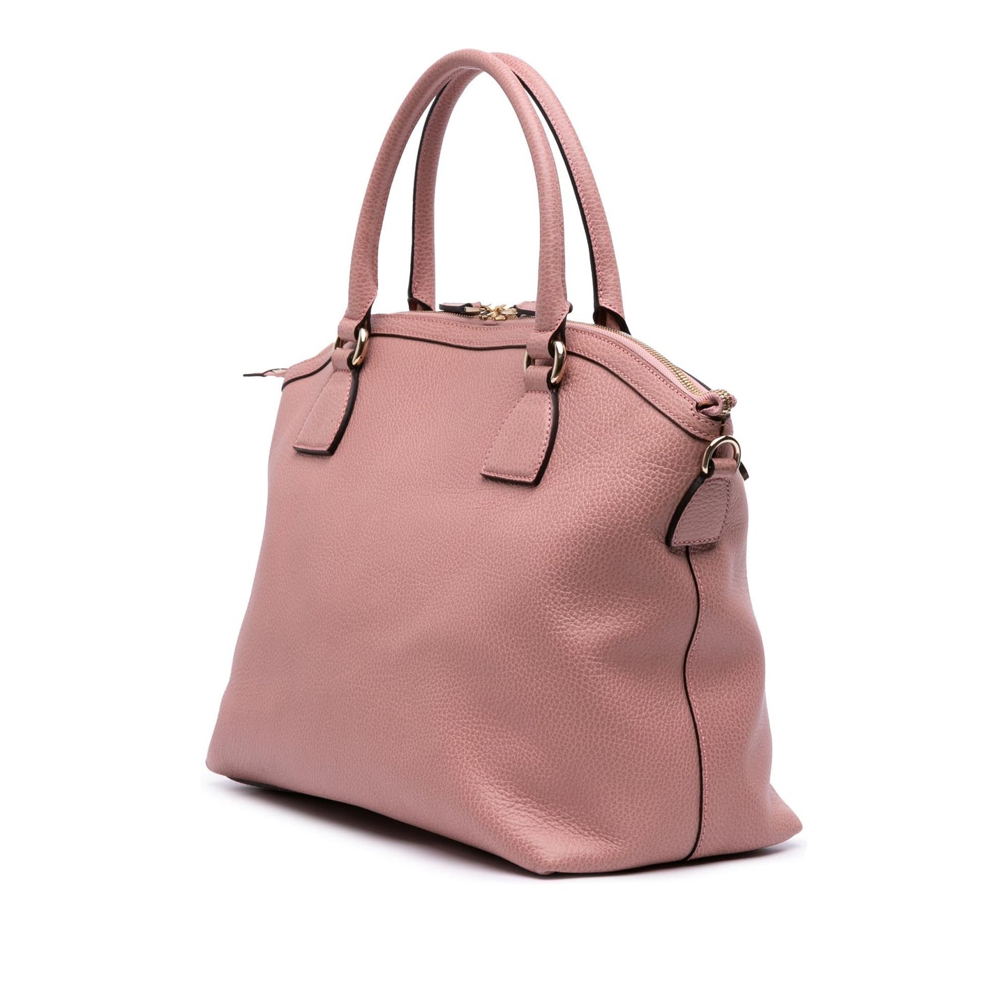 Gucci Large Dollar Calfskin GG Charm Dome Satchel