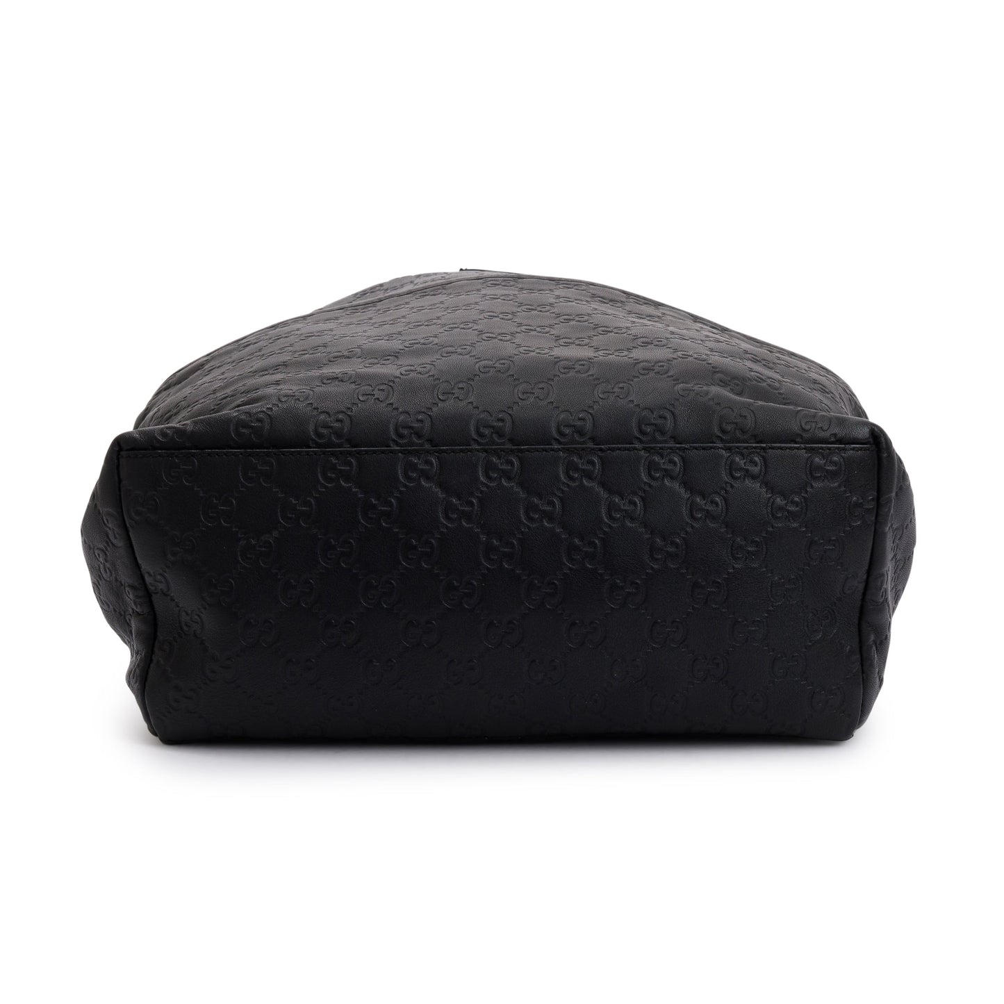 Gucci Large GG BlackSignature Leather Backpack