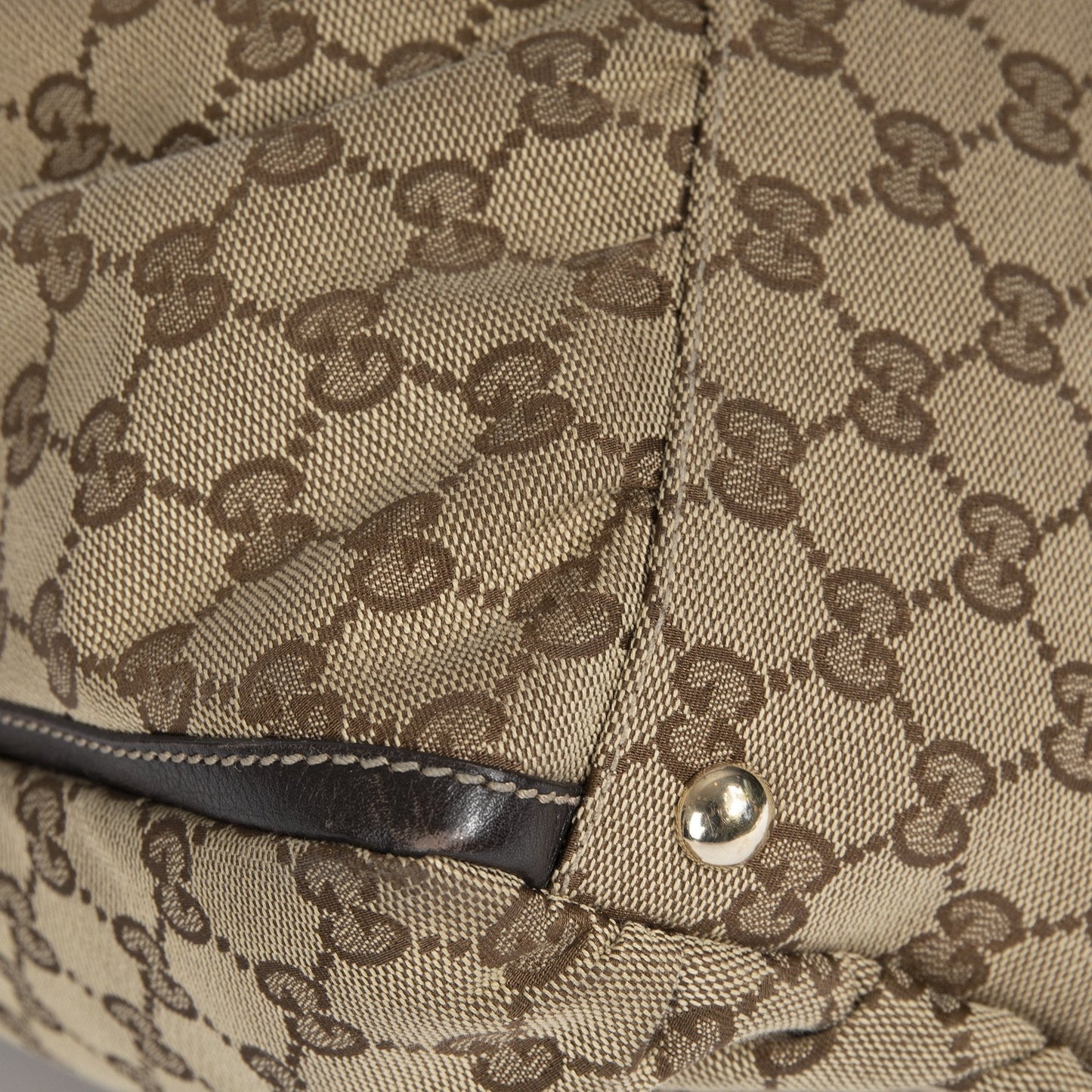 Gucci Large GG Canvas Abbey D-Ring Hobo
