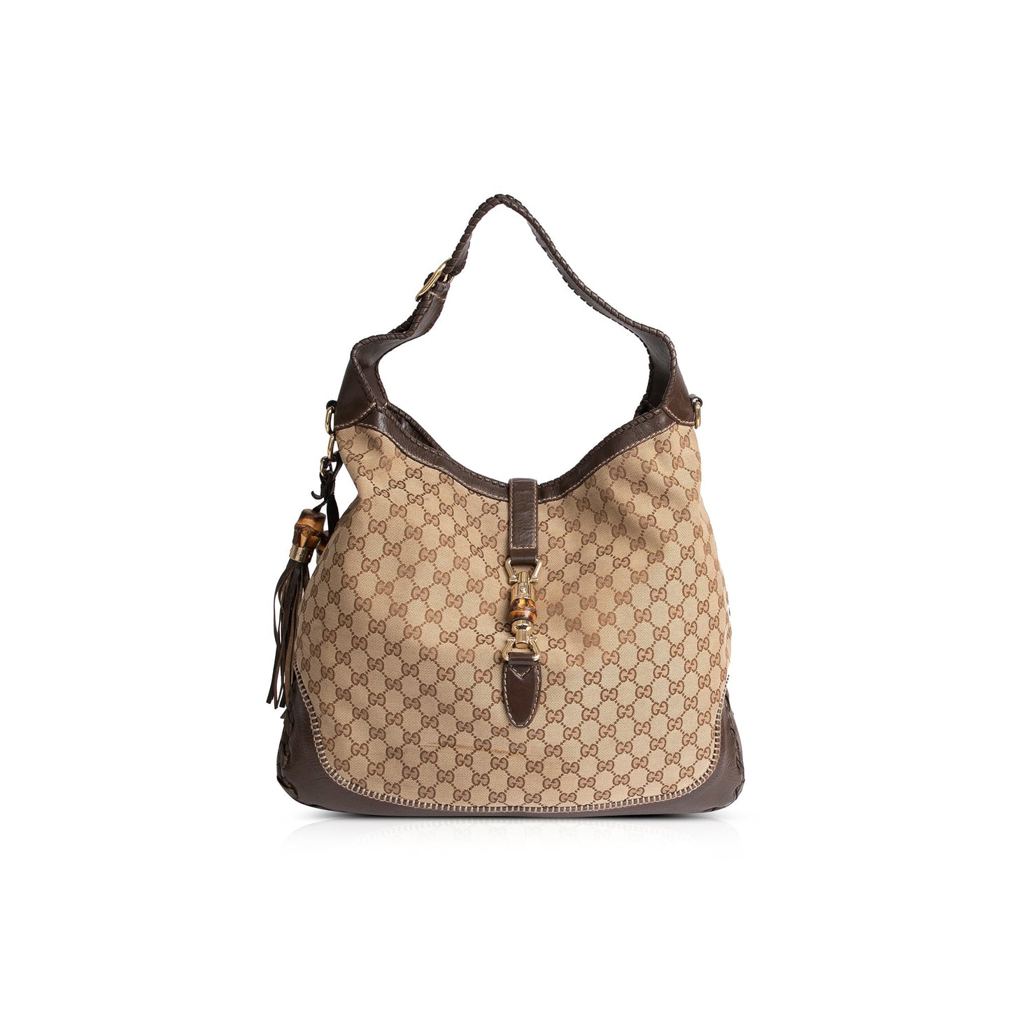 Gucci Large GG Canvas New Jackie Hobo