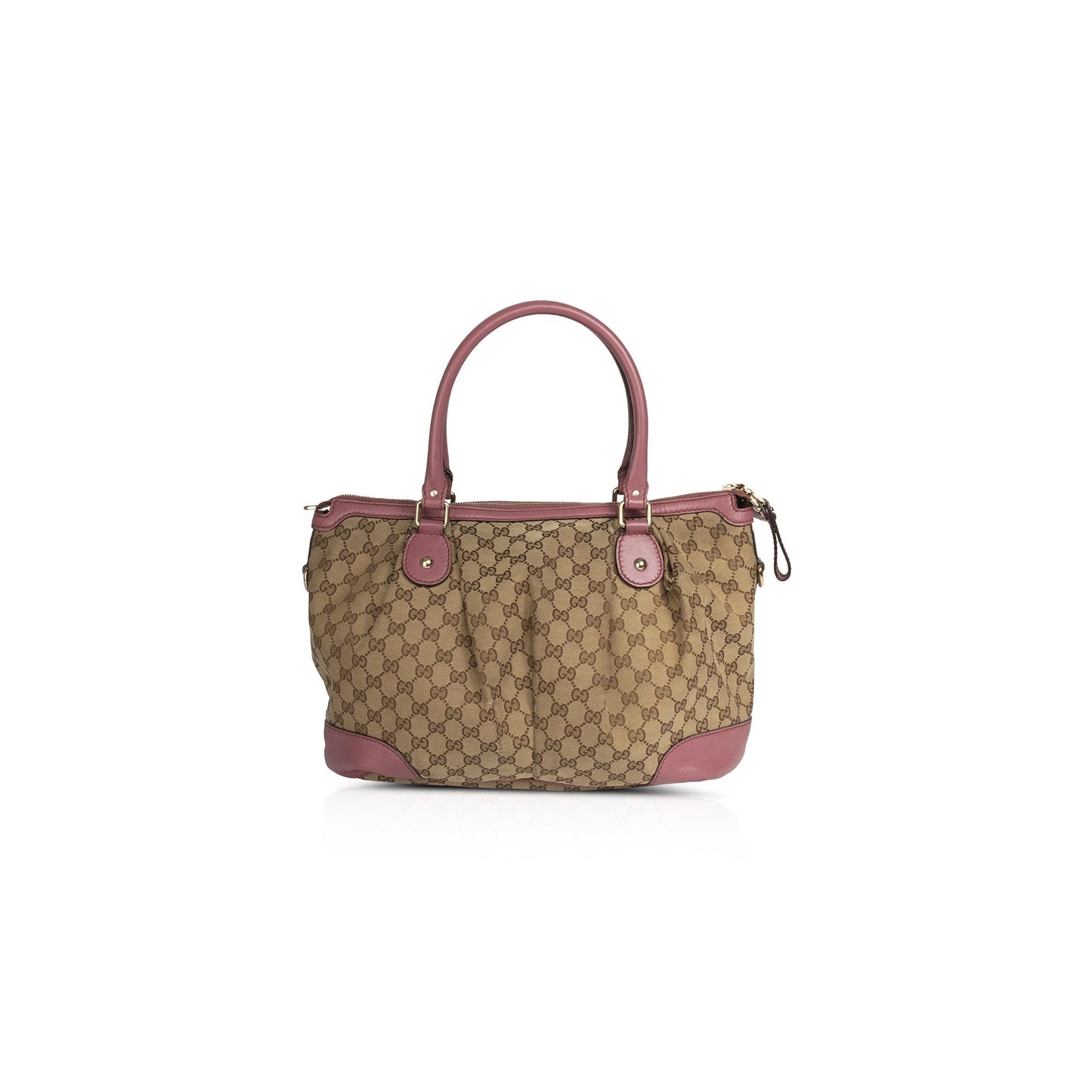 Gucci Large GG Canvas Sukey Top Handle Tote