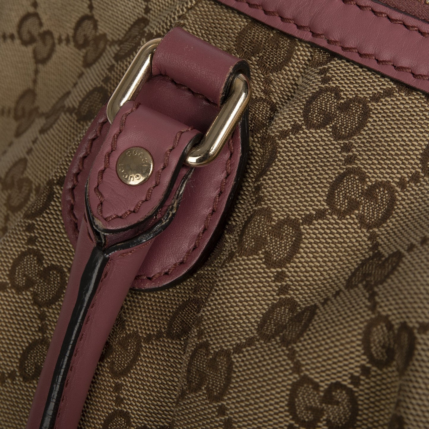 Gucci Large GG Canvas Sukey Top Handle Tote