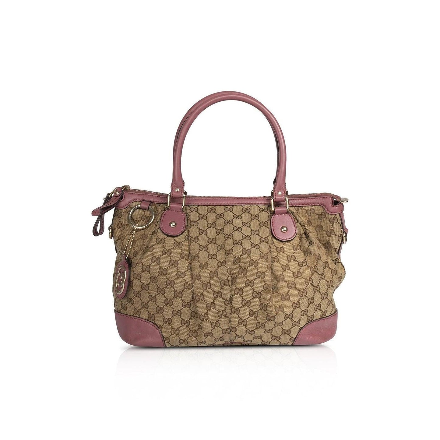 Gucci Large GG Canvas Sukey Top Handle Tote
