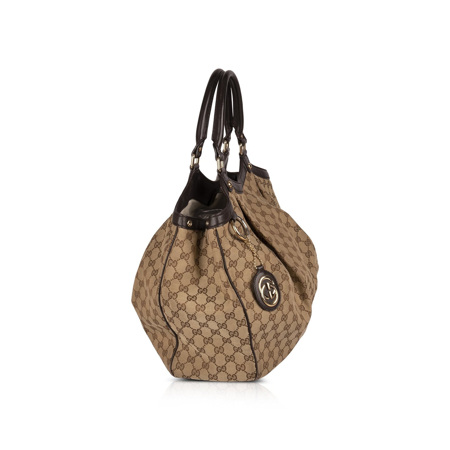 Gucci Large GG Canvas Sukey Tote