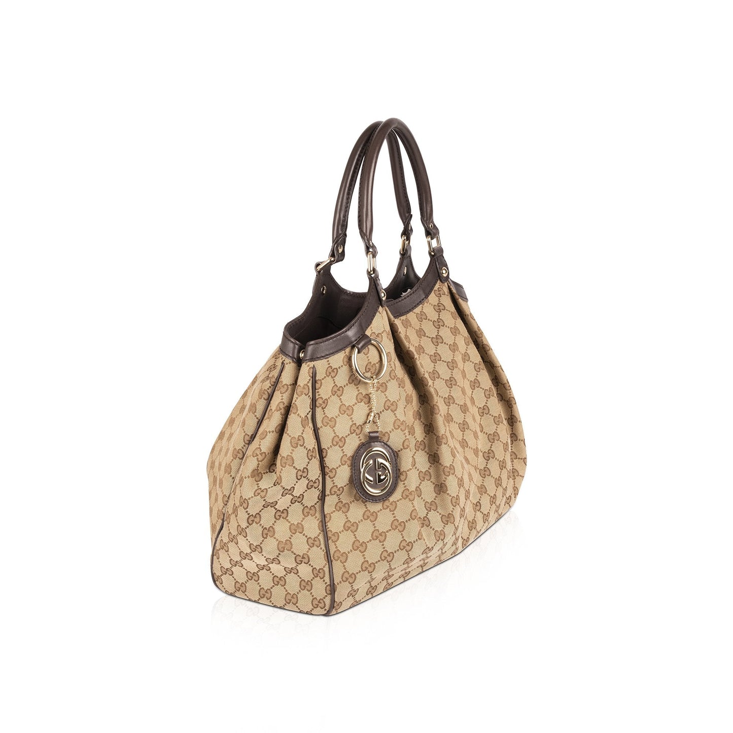 Gucci Large GG Canvas Sukey Tote