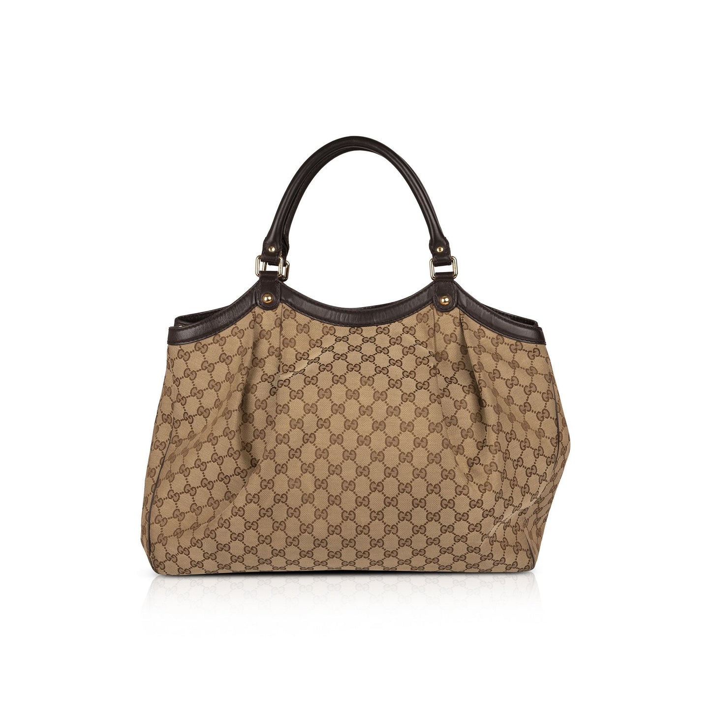 Gucci Large GG Canvas Sukey Tote