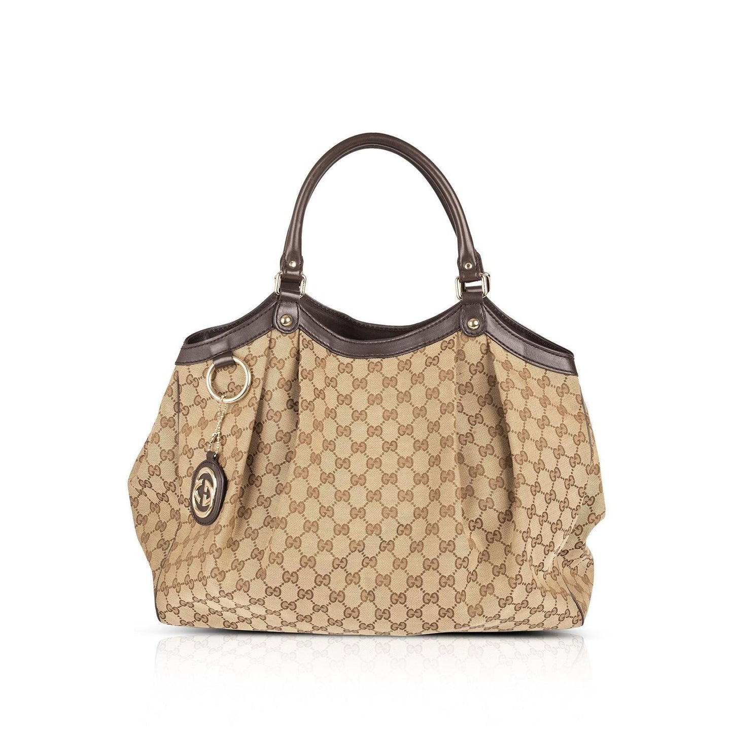 Gucci Large GG Canvas Sukey Tote