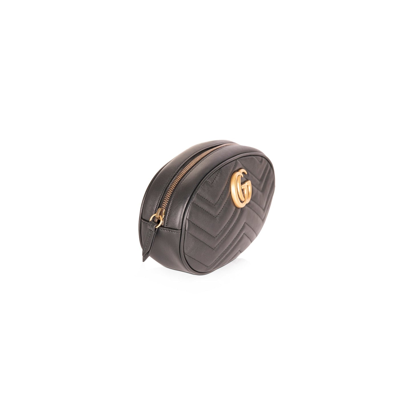 Gucci Large GG Marmont Matelasse Leather Belt Bag