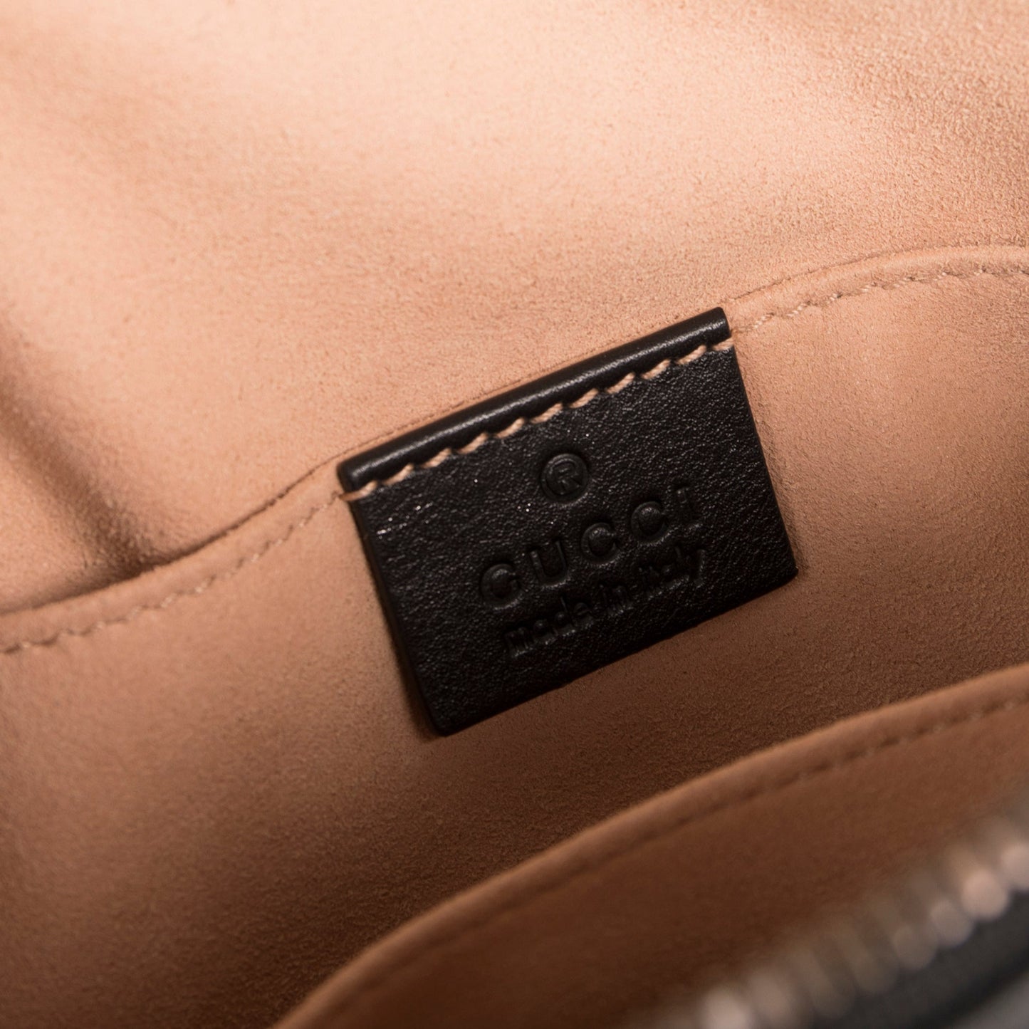 Gucci Large GG Marmont Matelasse Leather Belt Bag