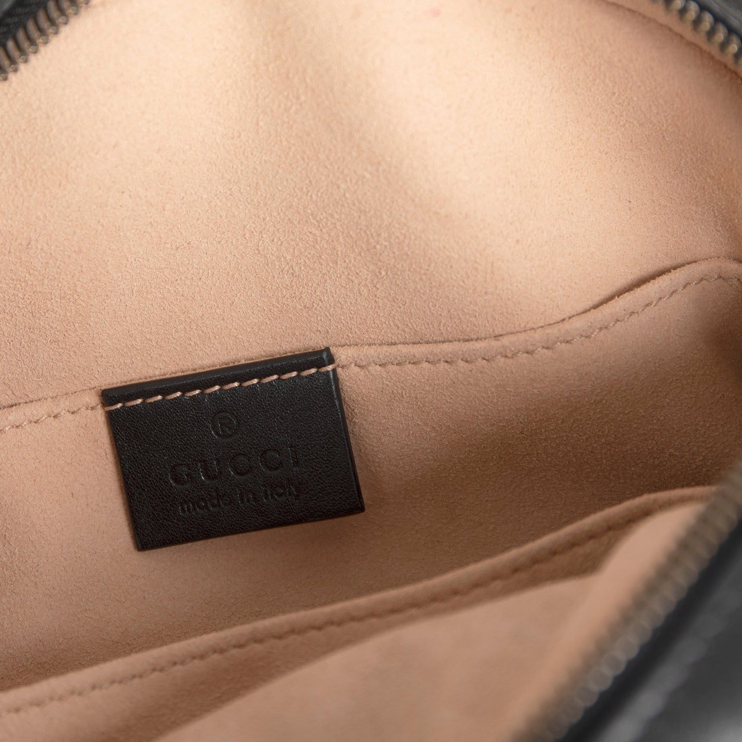 Gucci Large GG Marmont Matelasse Leather Belt Bag