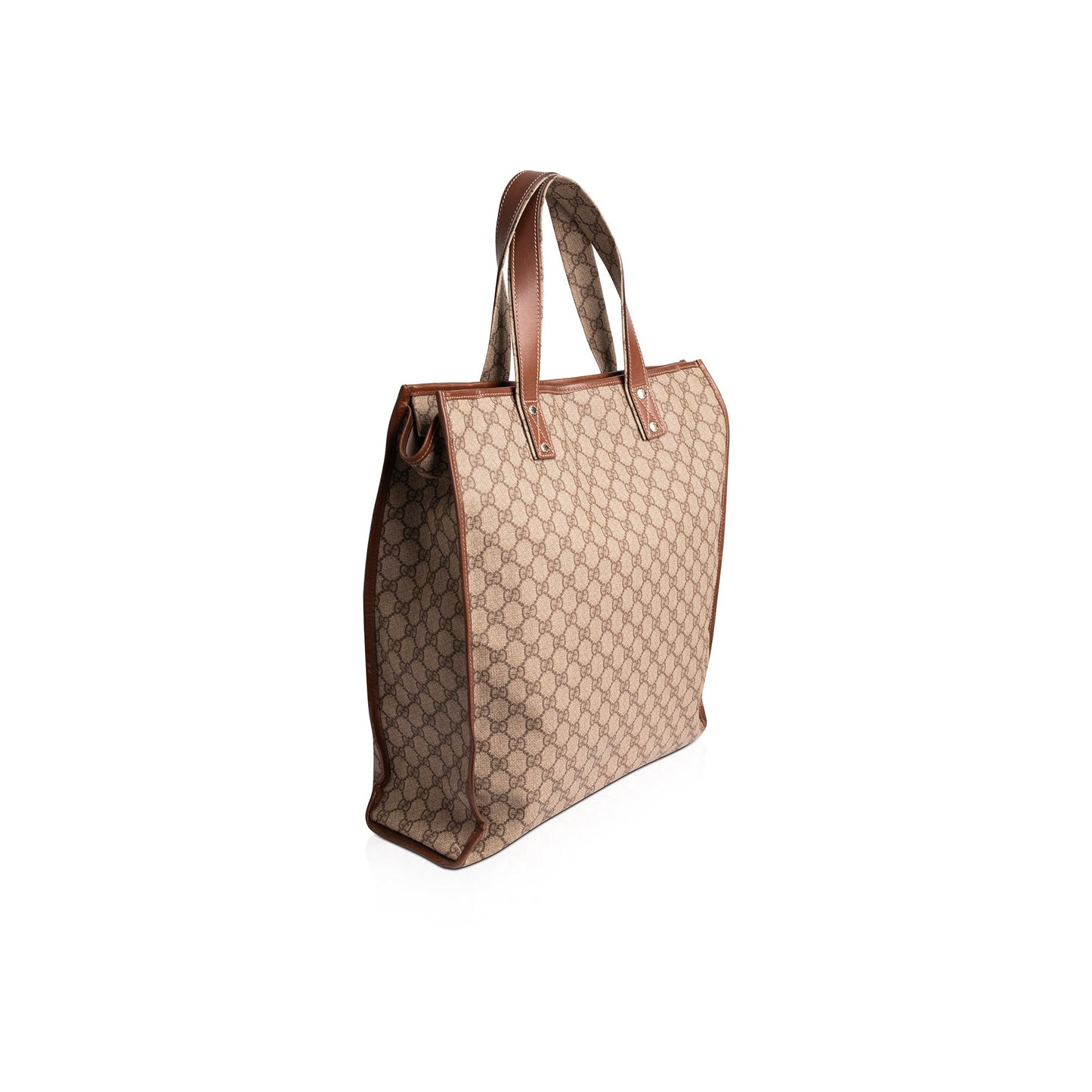 Gucci Large GG Supreme Web Loop Tote
