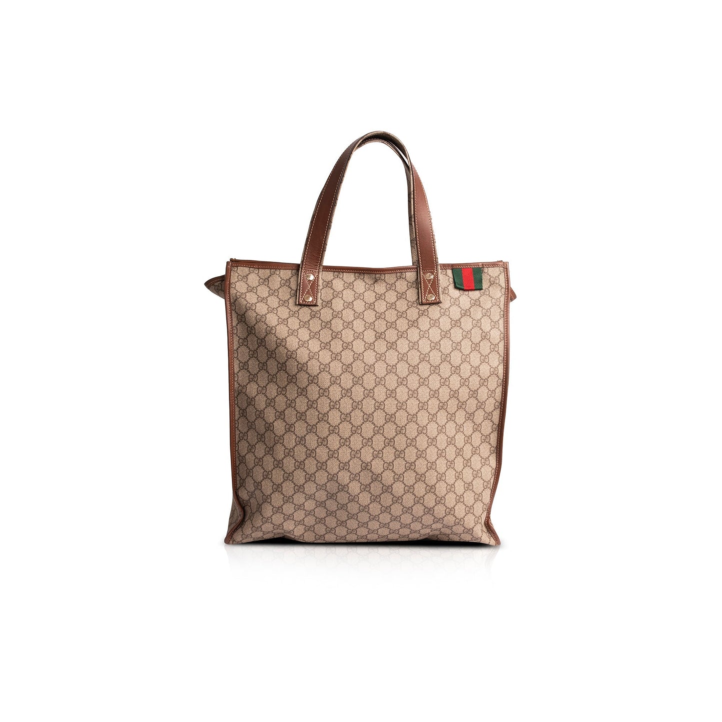 Gucci Large GG Supreme Web Loop Tote
