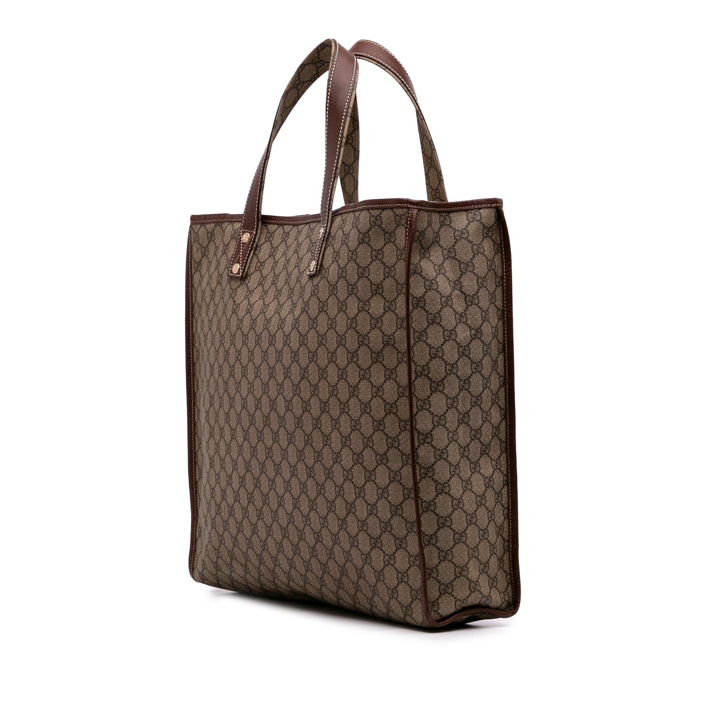 Gucci Large GG Supreme Web Loop Tote