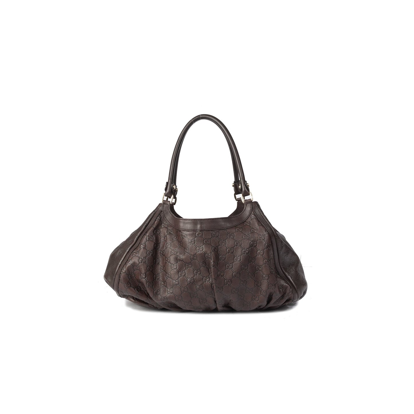 Gucci Large Guccissima Leather D-Ring Hobo