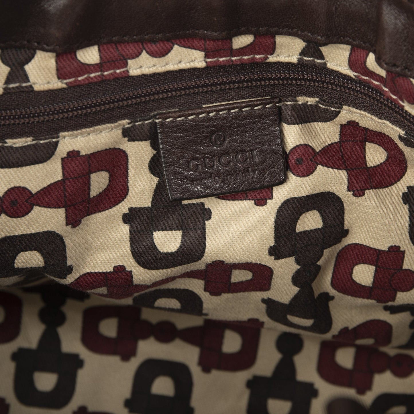 Gucci Large Guccissima Leather D-Ring Hobo