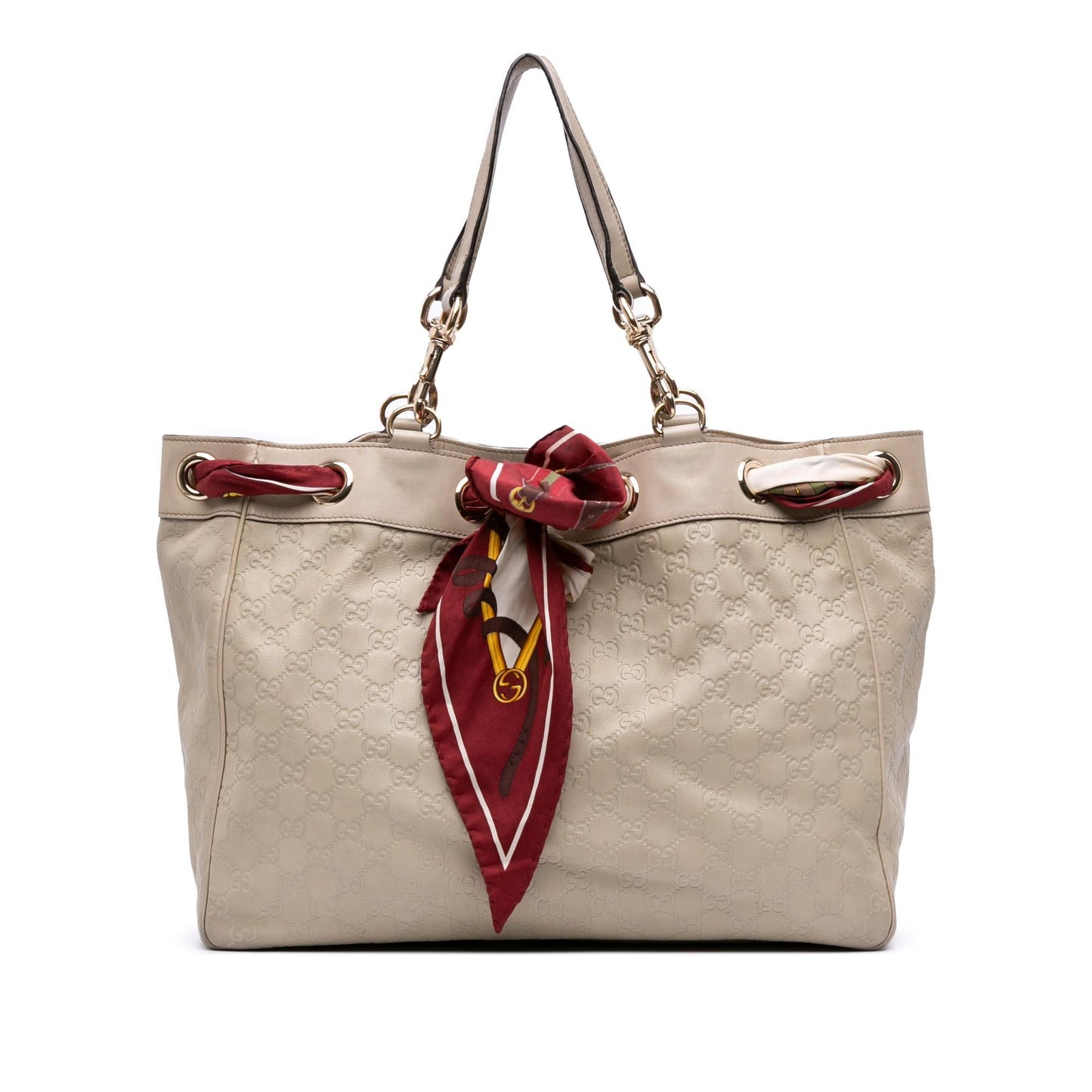 Gucci Large Guccissima Positano Scarf Tote