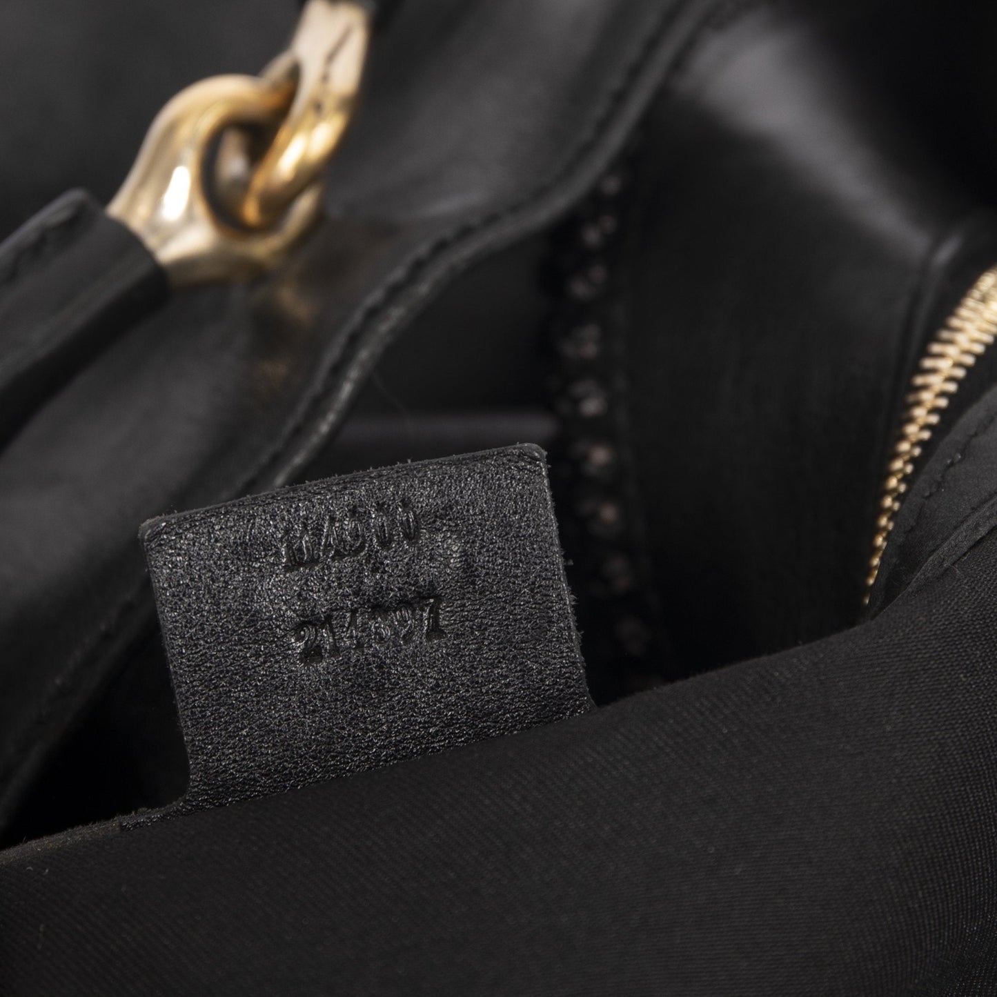 Gucci Large Leather Horsebit Hobo