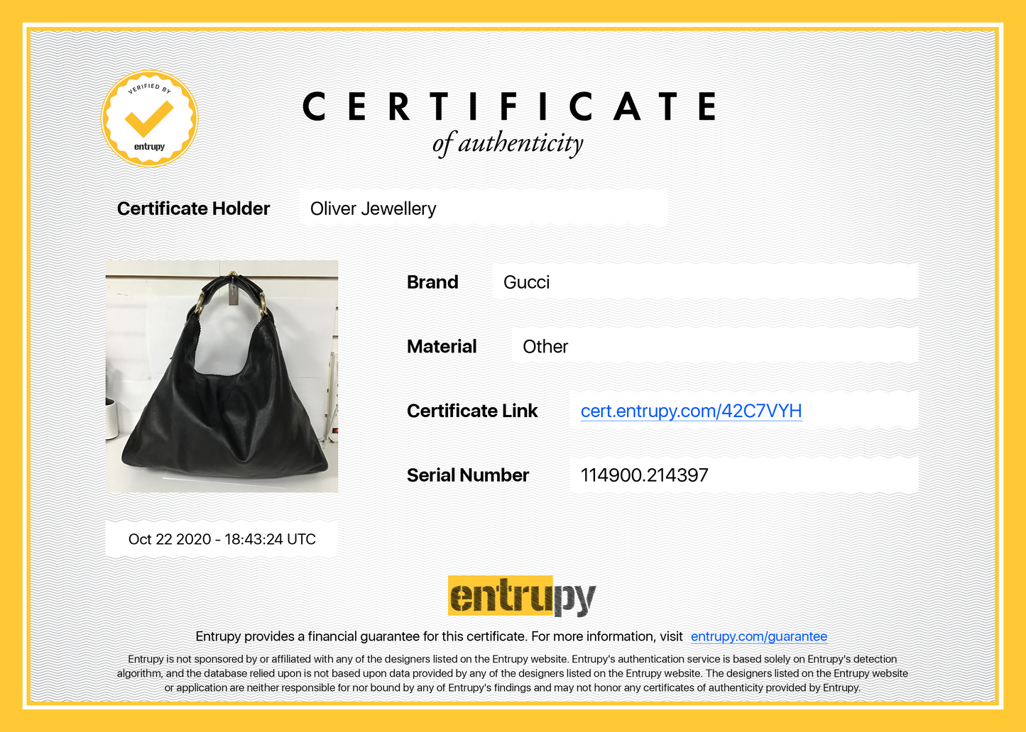 Gucci Large Leather Horsebit Hobo