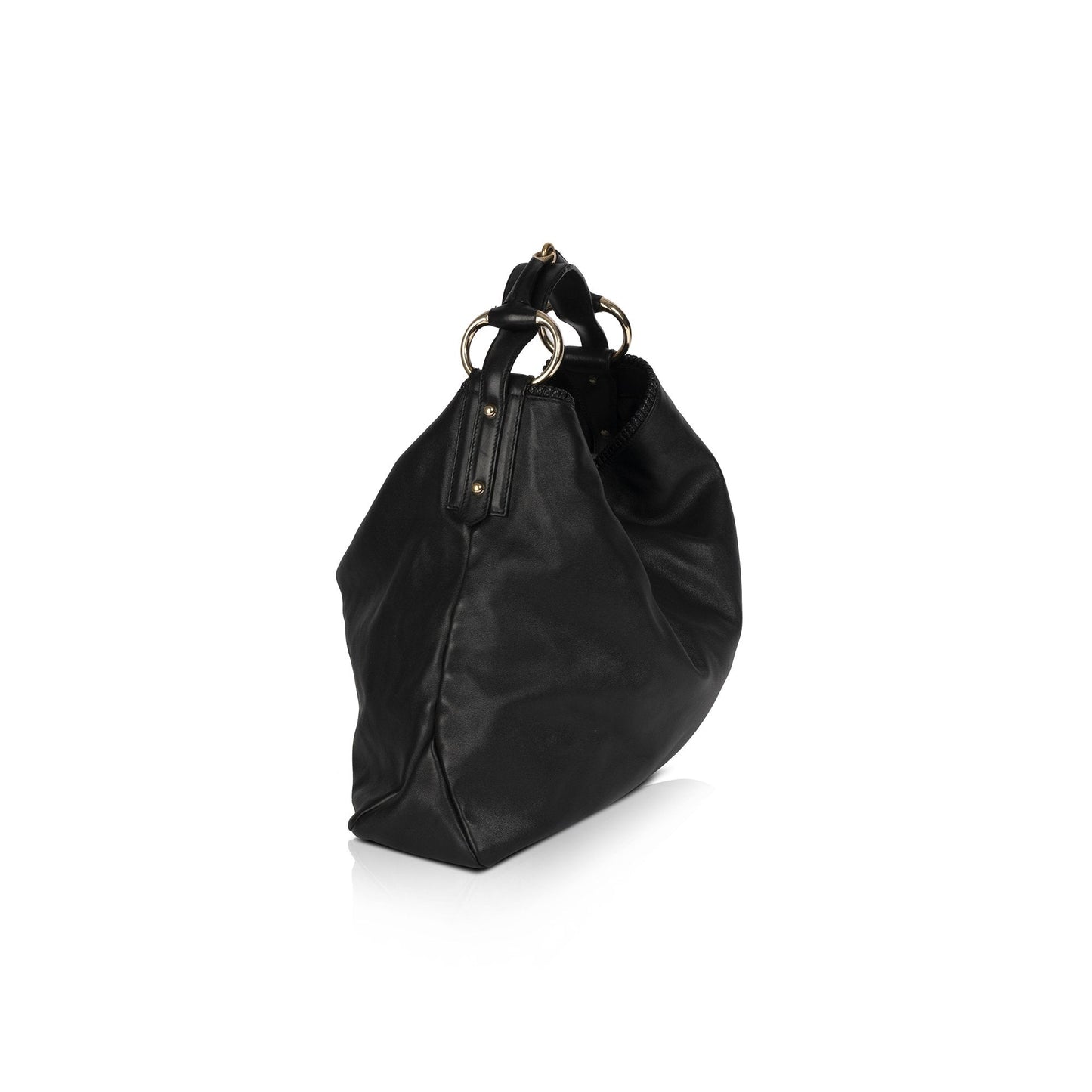 Gucci Large Leather Horsebit Hobo
