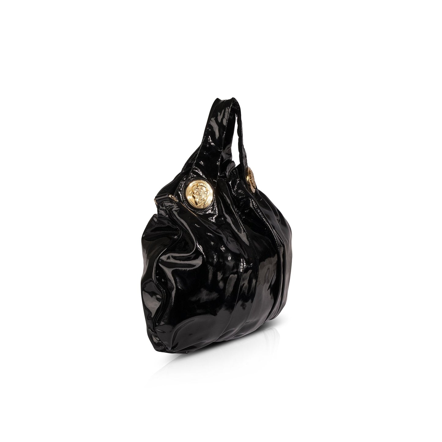 Gucci Large Patent Leather Hysteria Hobo