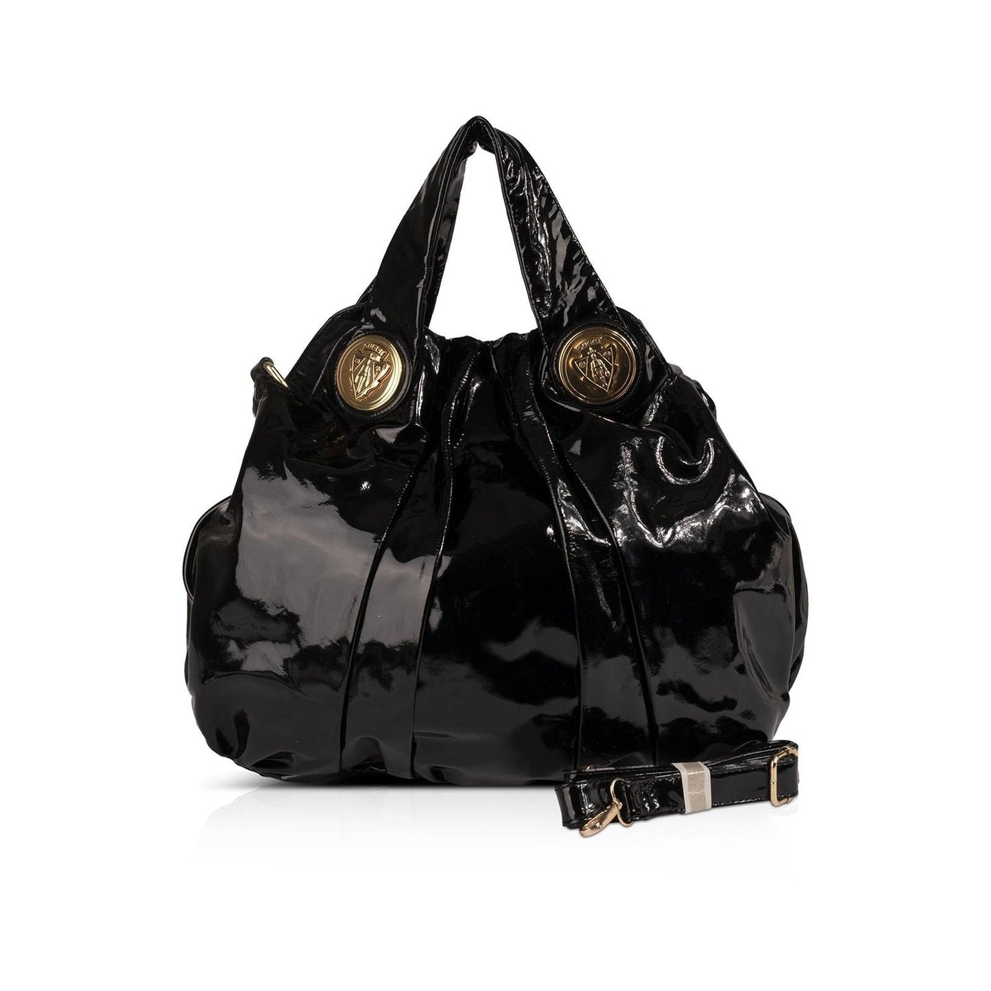 Gucci Large Patent Leather Hysteria Hobo