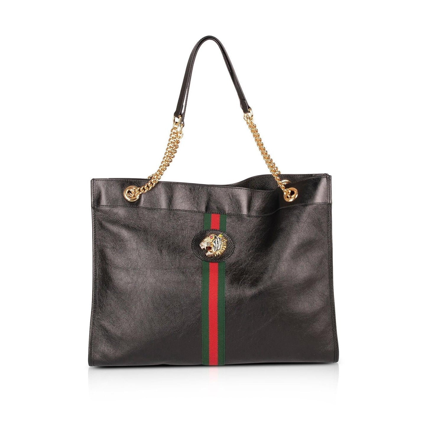 Gucci Large Rajah Leather Tote
