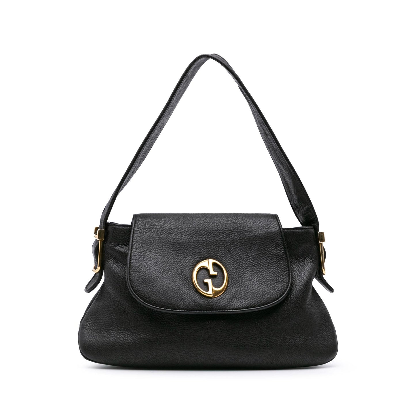 Gucci Leather 1973 Shoulder Bag