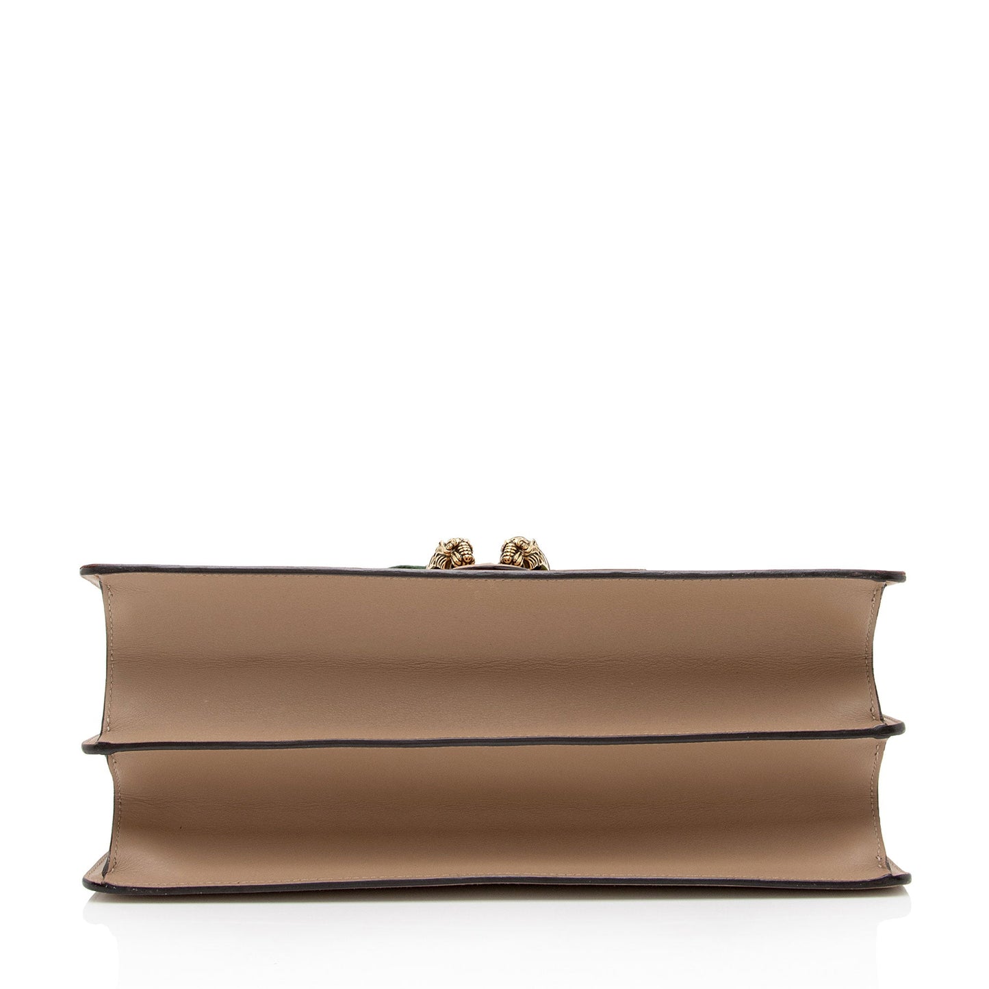 Gucci Leather Bamboo Dionysus Large Top Handle Bag (SHF-M0eZzm)
