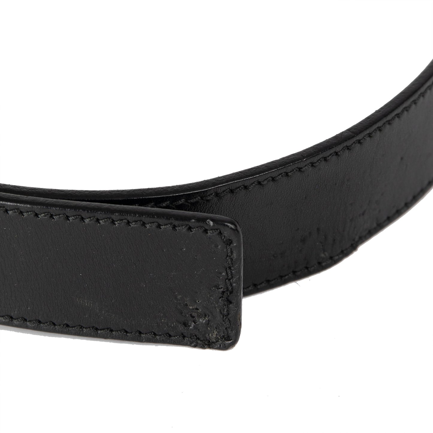 Gucci Leather Belt with G Buckle