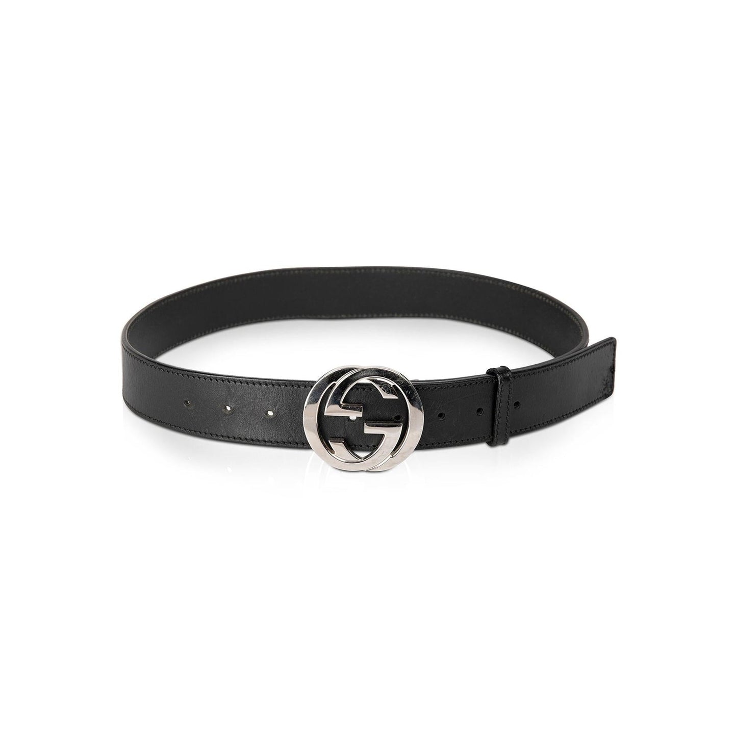 Gucci Leather Belt with G Buckle