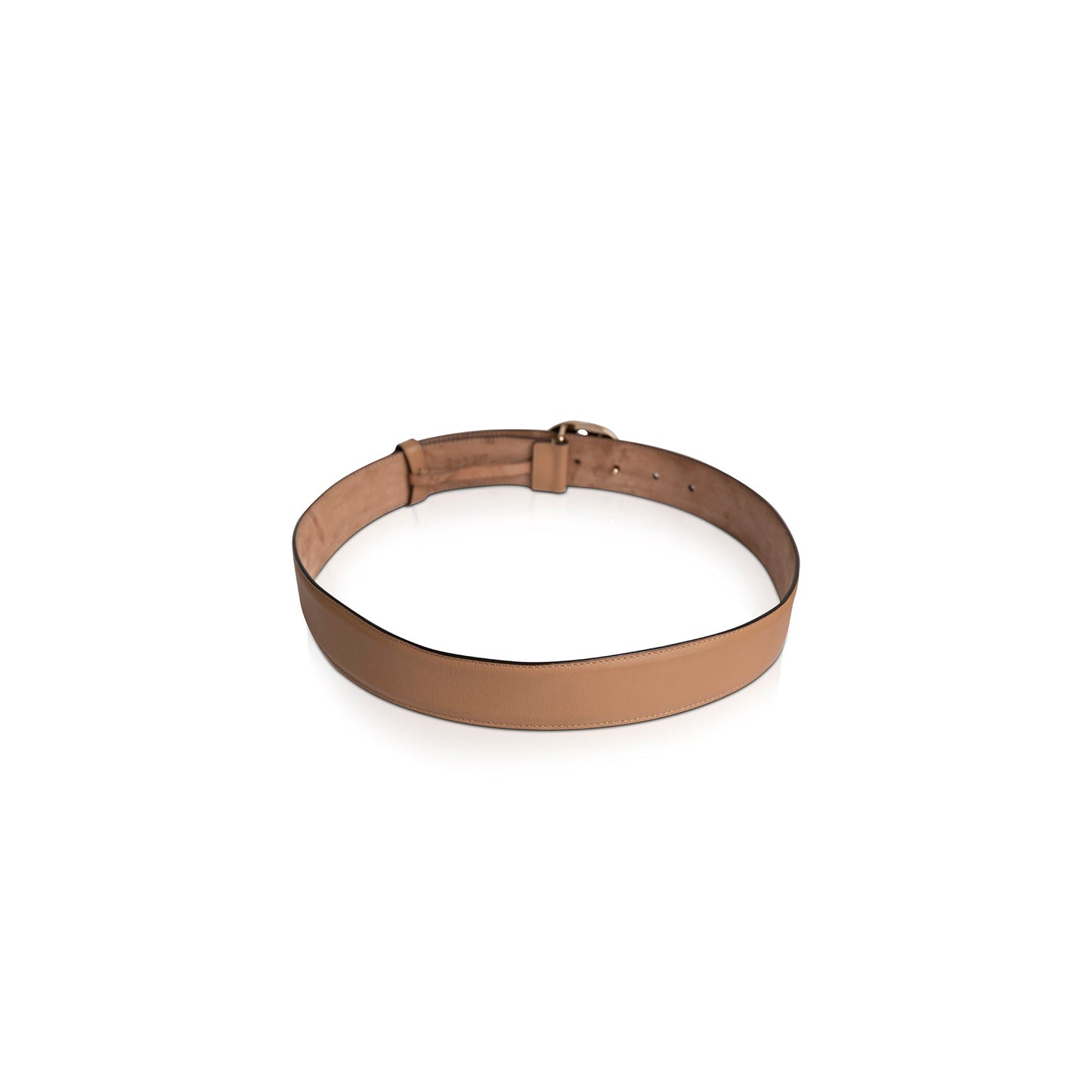 Gucci Leather Belt with Interlocking G Buckle