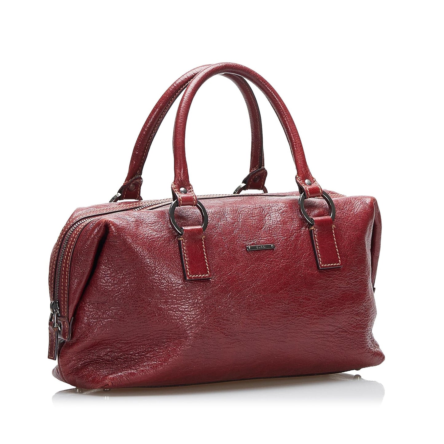 Gucci Leather Boston (SHG-NttWI9)