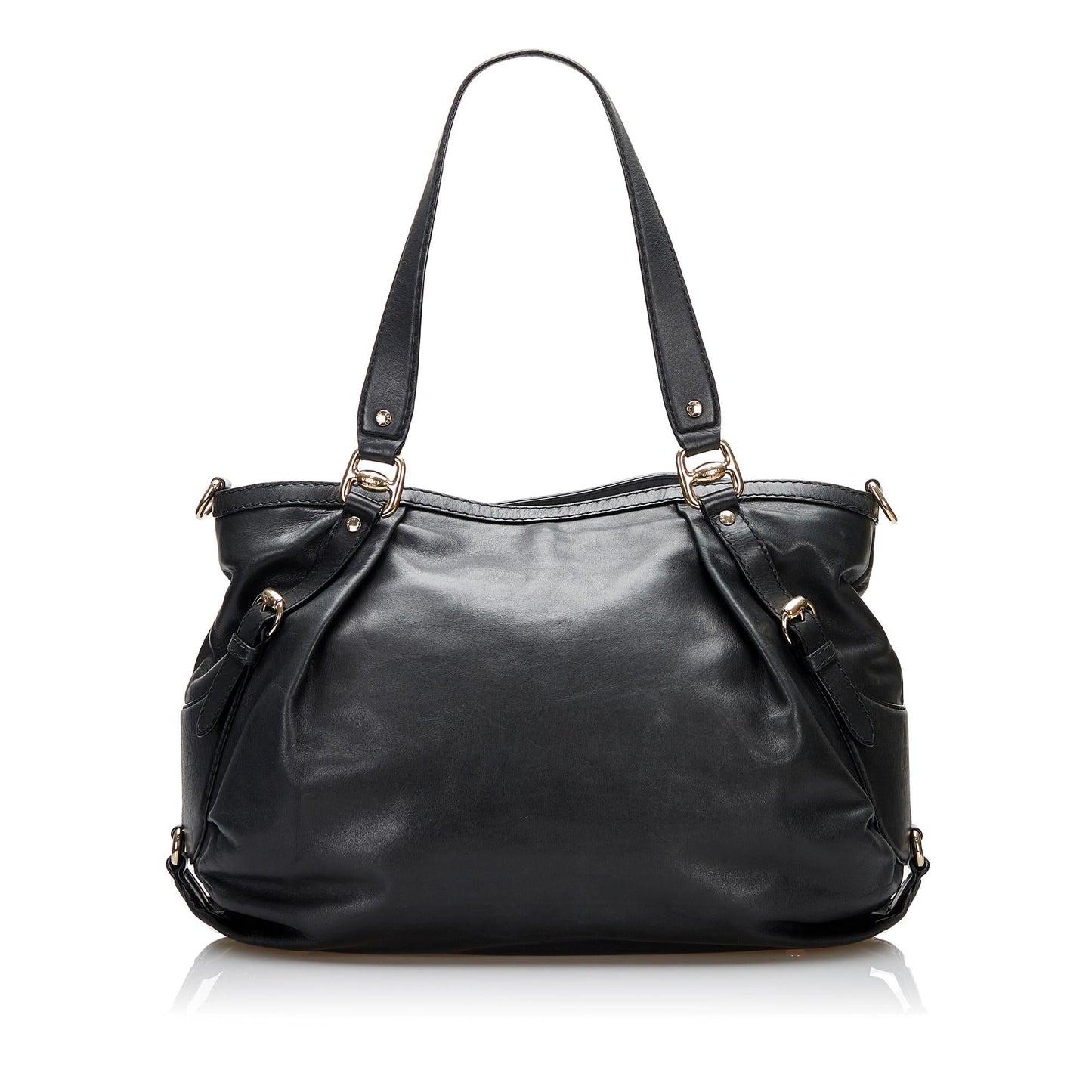 Gucci Leather Bridle Satchel (SHG-XrssV0)