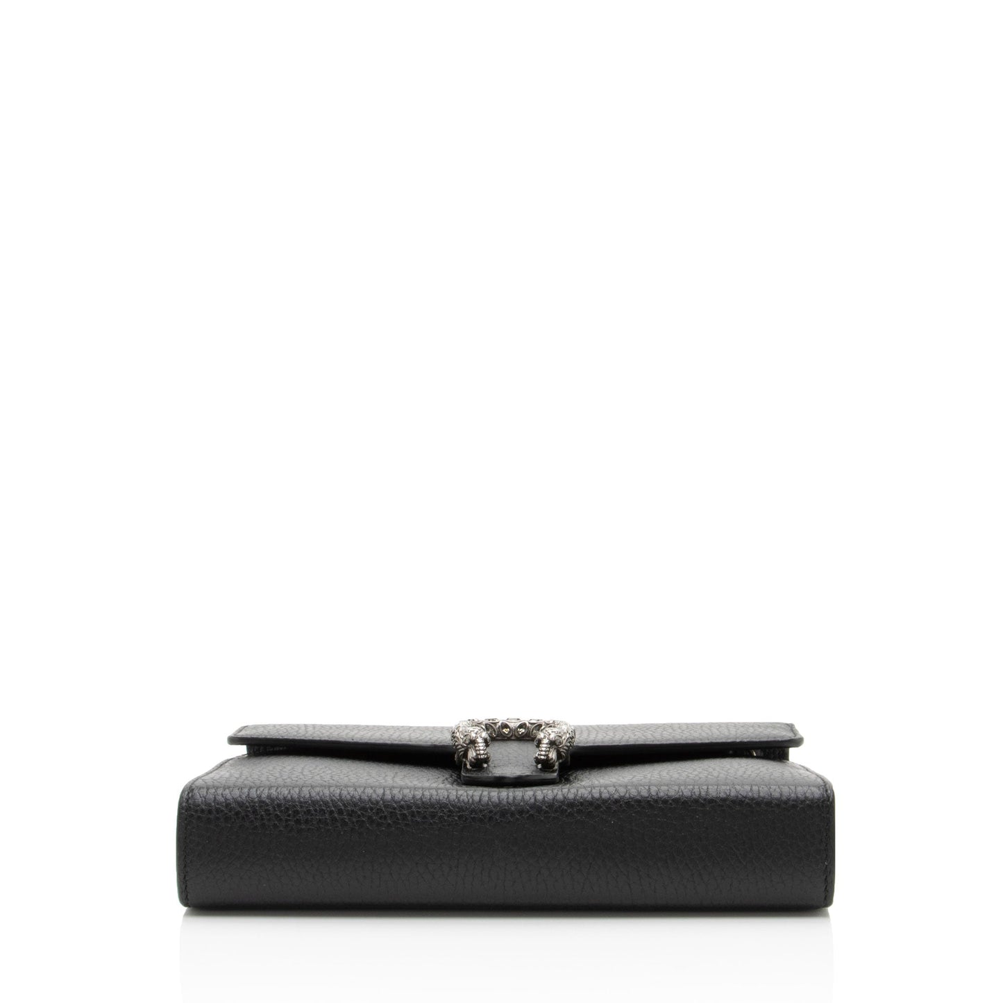 Gucci Leather Crystal Dionysus Chain Wallet