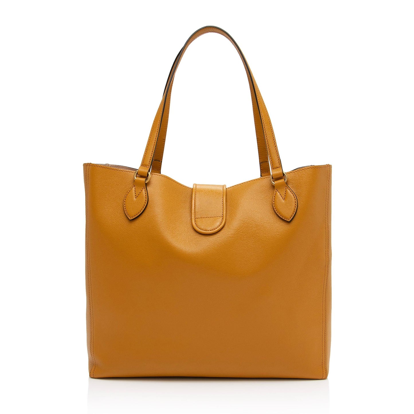 Gucci Leather Dahlia Large Tote (SHF-9YmQug)
