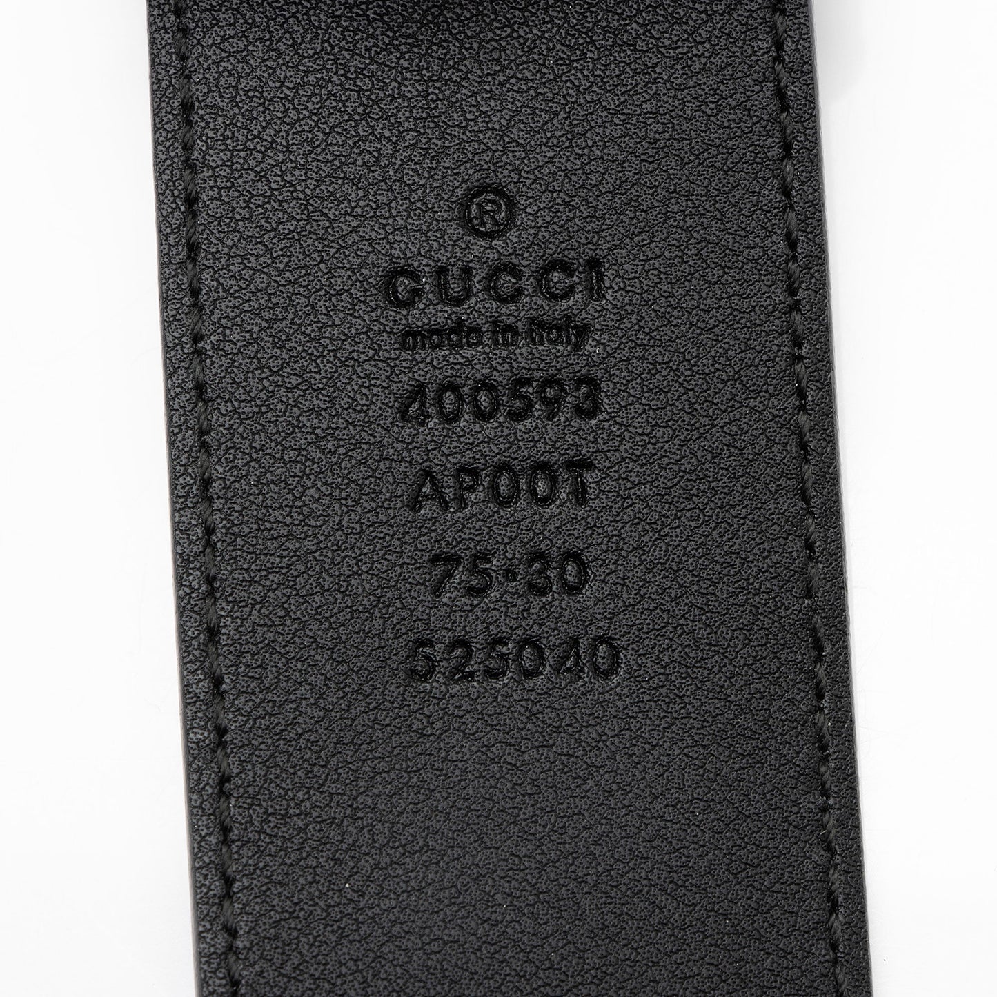 Gucci Leather GG Marmont Belt - Size 30 / 75 (SHF-mdeMux)