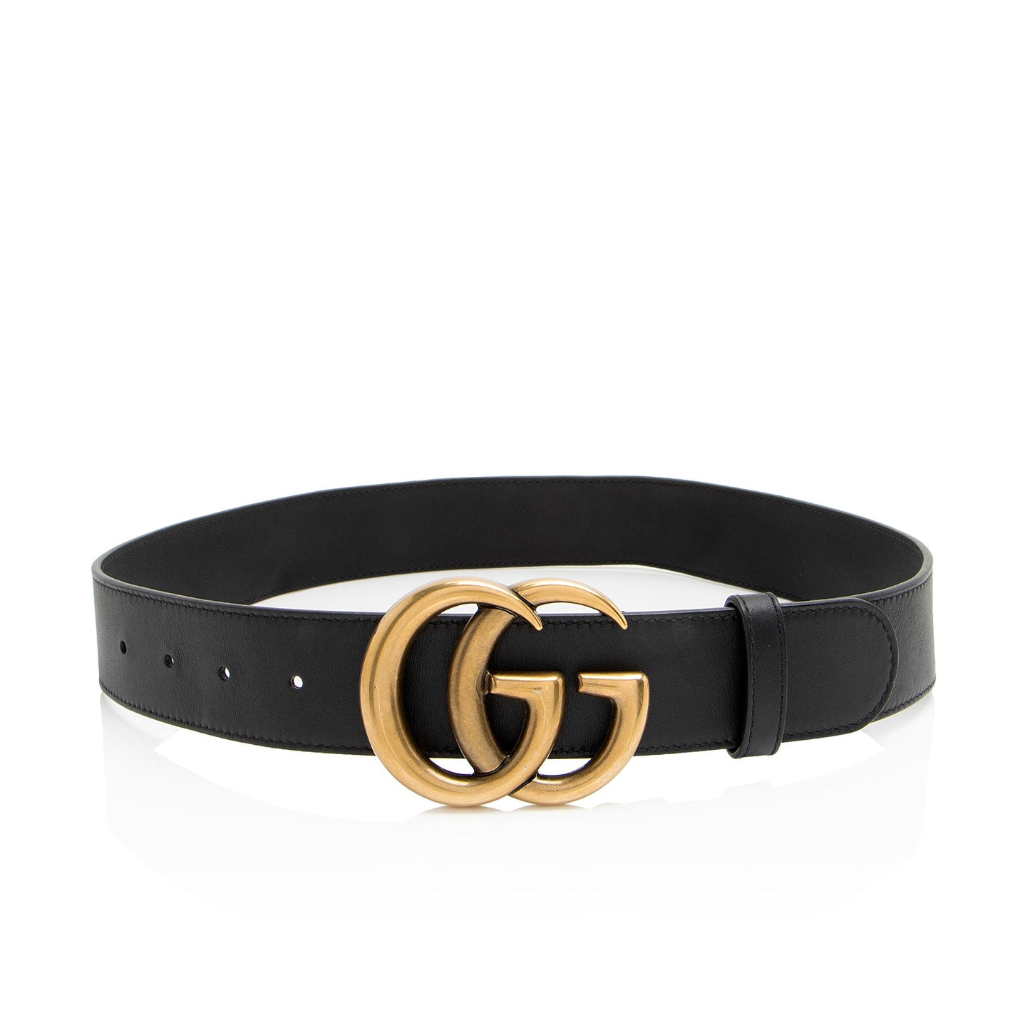 Gucci Leather GG Marmont Belt - Size 30 / 75 (SHF-yixqZo)