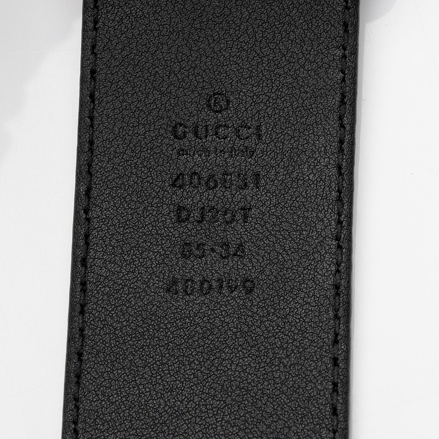 Gucci Leather GG Marmont Belt - Size 34 / 85 (SHF-QTH5B1)