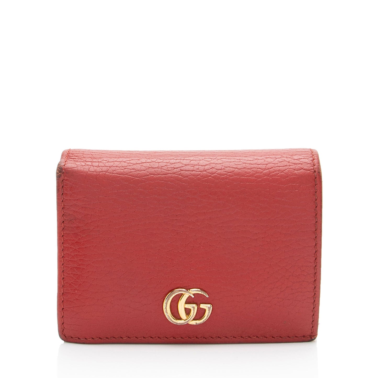 Gucci Leather GG Marmont Card Case