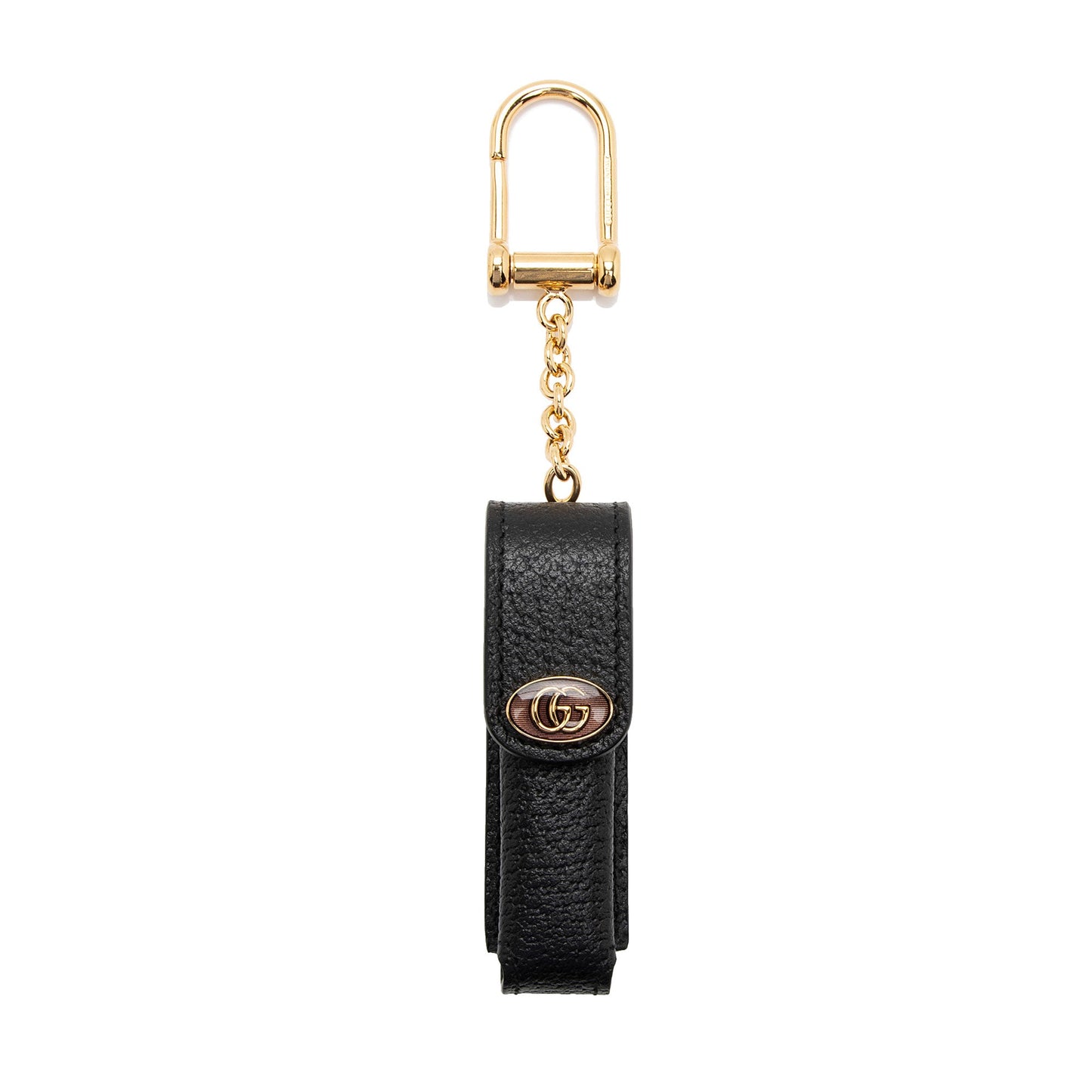 Gucci Leather GG Single Porte-Rouges Keychain (SHF-zQNAoT)