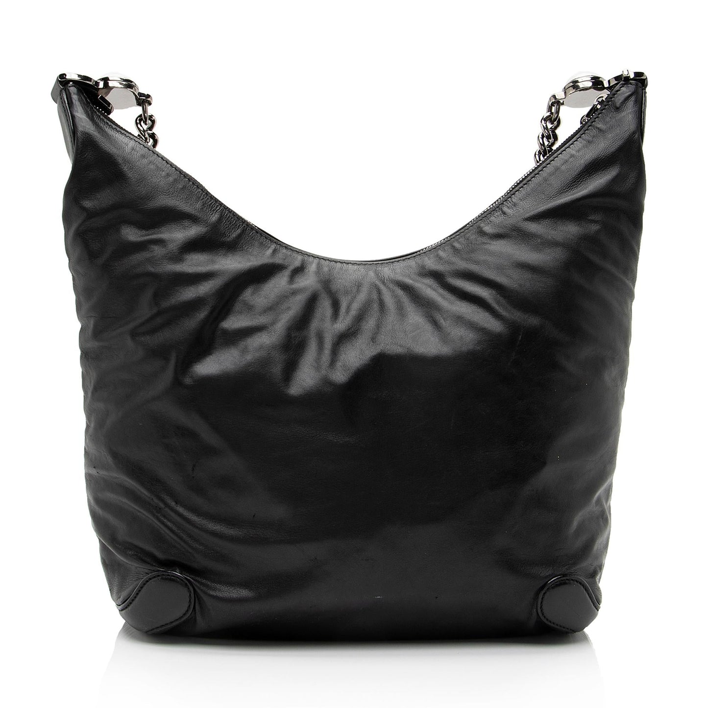 Gucci Leather Galaxy Medium Chain Hobo (SHF-23368)