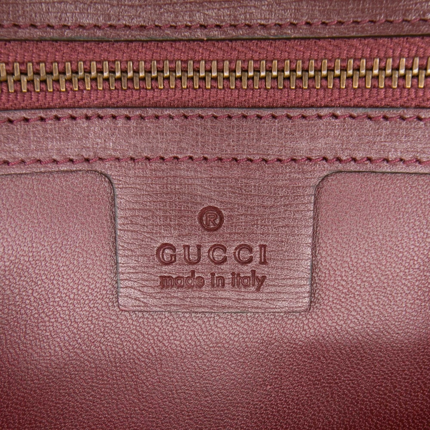 Gucci Leather Heartbeat Clutch